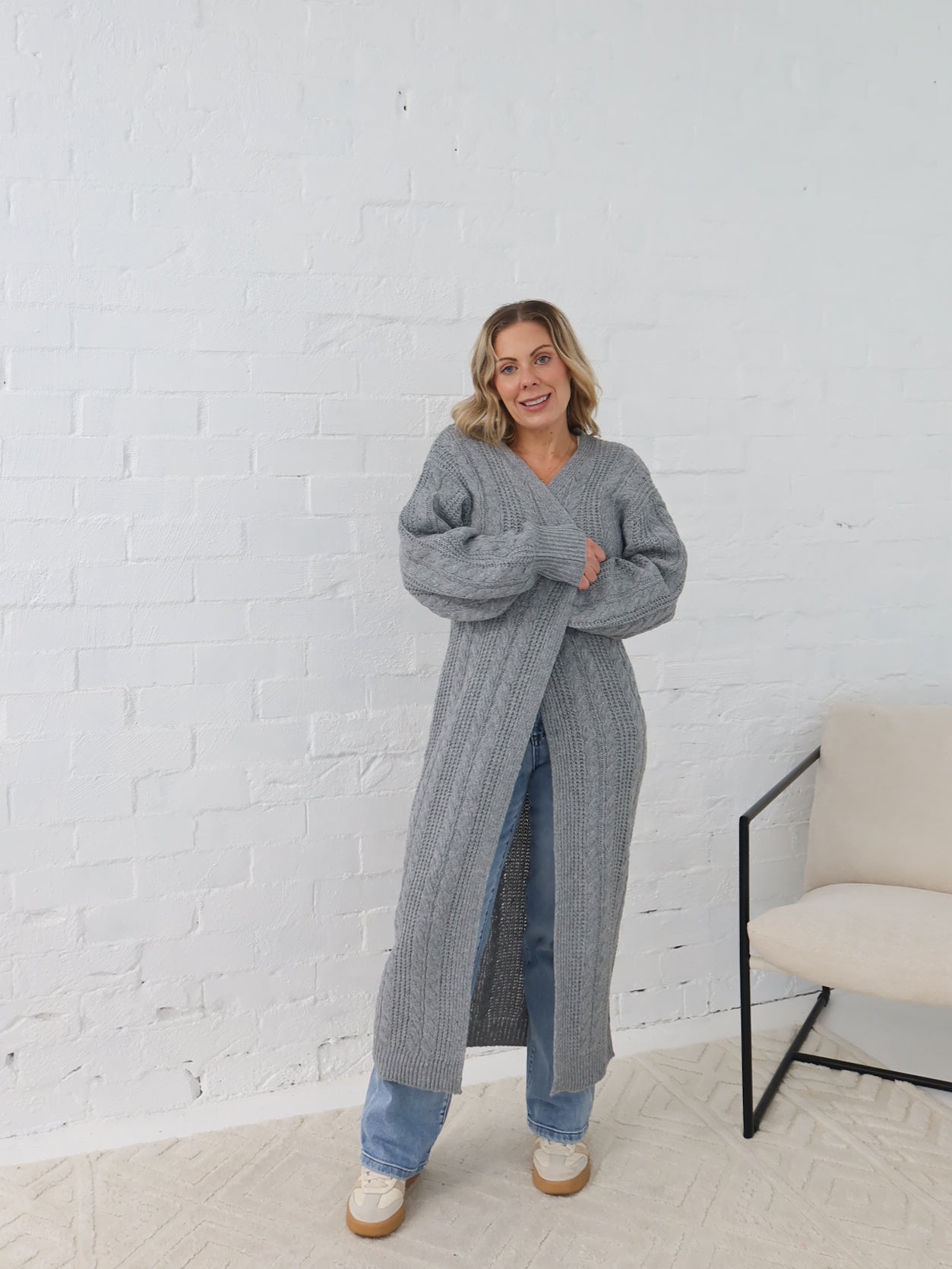 Ziggy Cardigan - Grey
