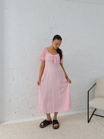 Estella Dress - Powder Pink