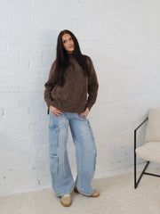 Ryder Knit- Chocolate