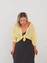 Mimi Blouse - Sunflower Lemon