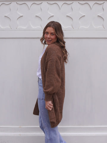 Windsor Cardigan - Brown