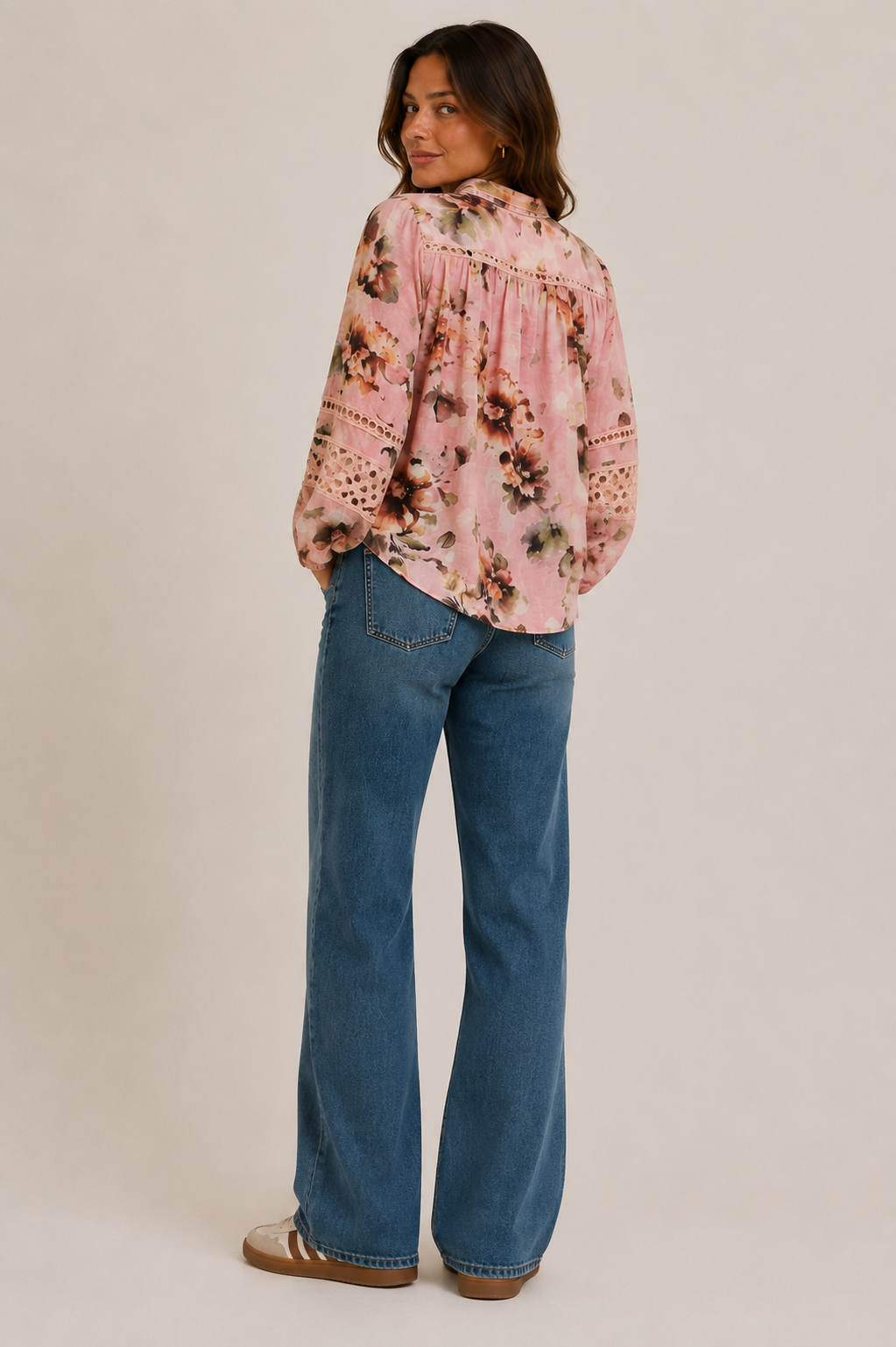 Bloom Shirt- Pink Floral