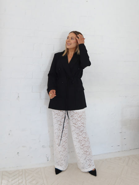 Zara Pants- White