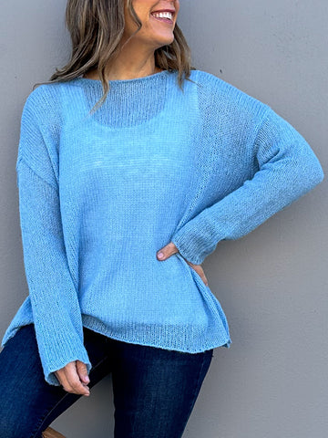 Belinda Knit - Blue