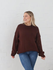 Ridley Knit- Chocolate