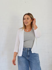 Everlyn Cardi- Vanilla