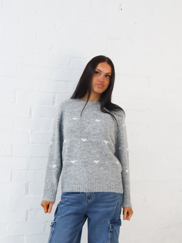 Juliette Knit- Grey