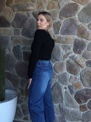 Atlas Barrel Jeans- Dark