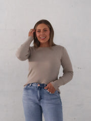 Lee Knit Top - Stone