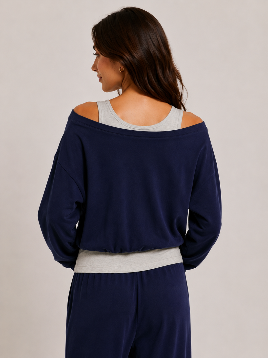 Juni Sweatshirt- Navy