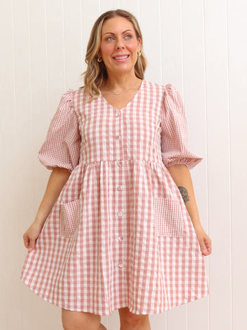 Portsea Dress - Pink