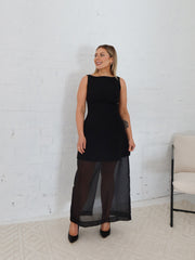 Raven Dress- Black
