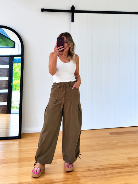 Cargo Pants- Khaki