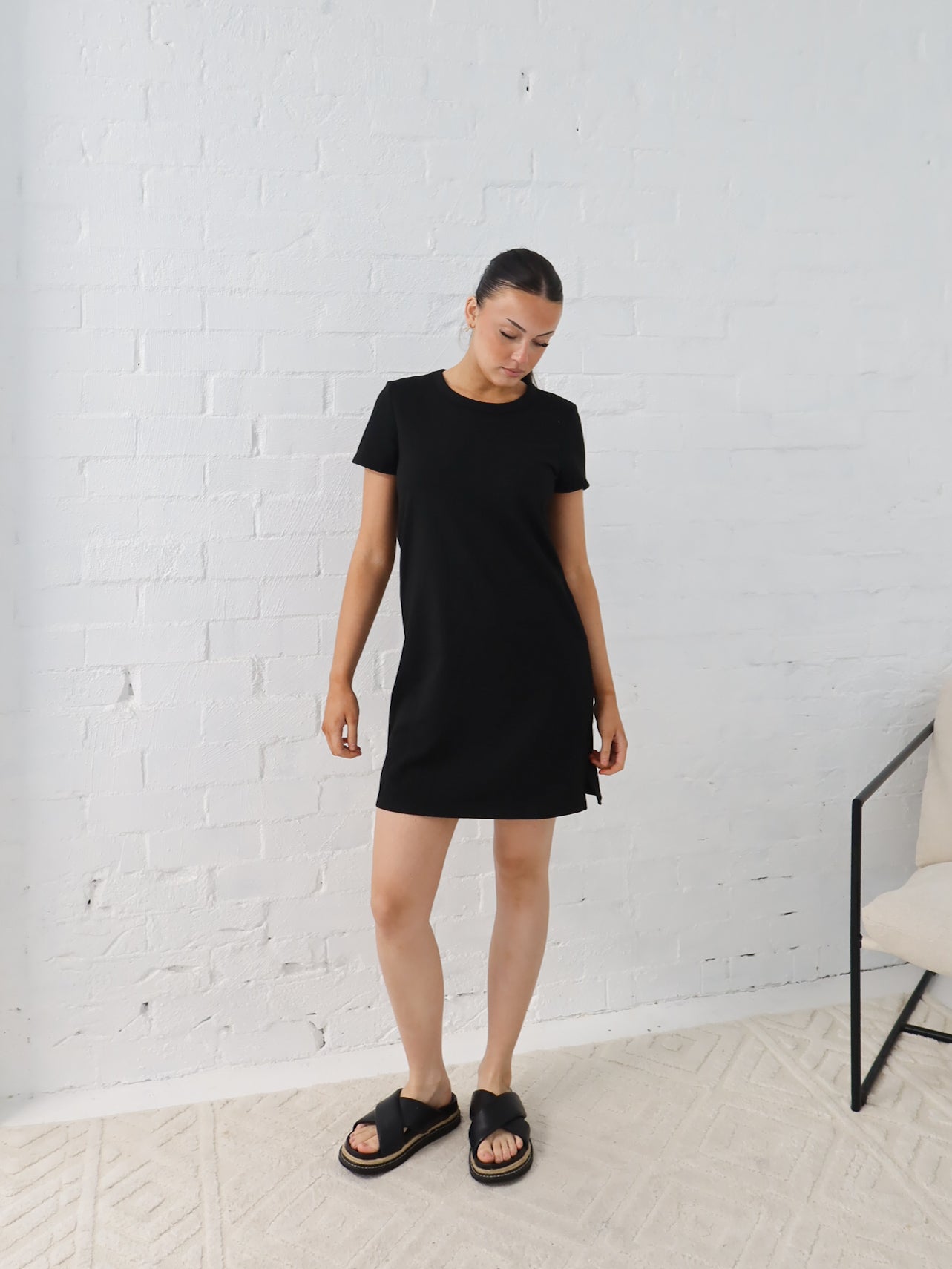 Ultimate School Run Dress- Black