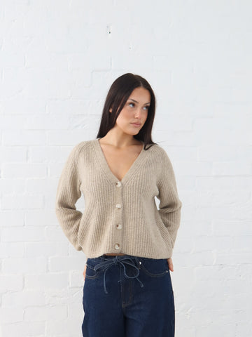 Dane Cardigan- Taupe