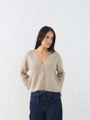 Dane Cardigan- Taupe