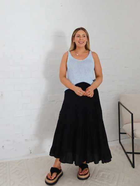 Ivy Top- Blue