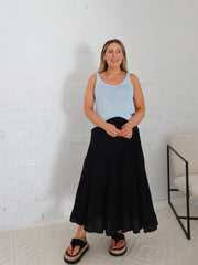 Ivy Top- Blue