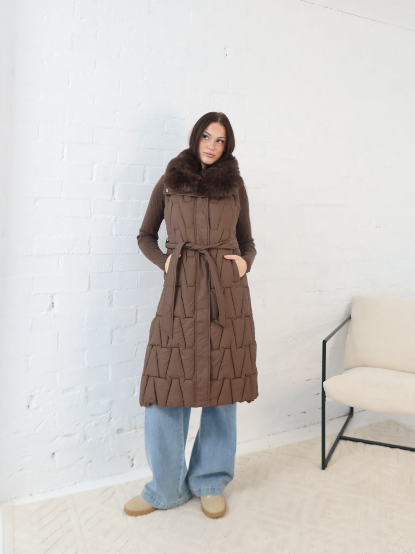 Audrey Vest - Chocolate