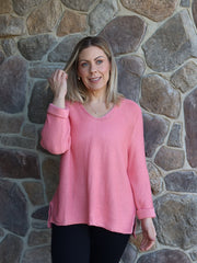 Sailah Knit - Coral