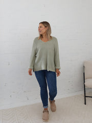 Sailah Knit - Sage