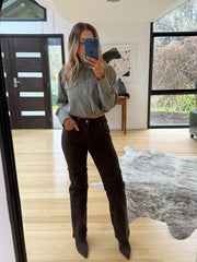 Crew Jeans- Chocolate