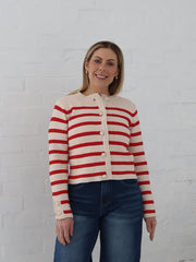 Blanca Cardigan - Red