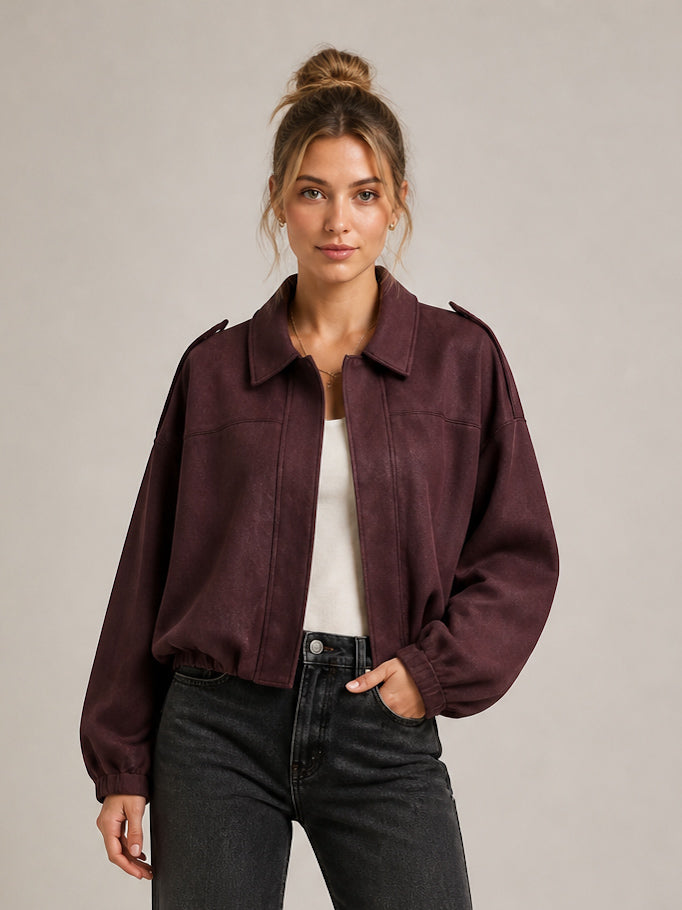 Hugo Jacket- Burgundy