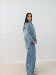 Danbury Shacket - Blue