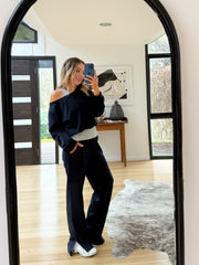 Juni Sweatshirt- Navy