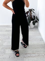 Megan Knit Pants - Black