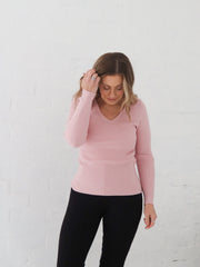 Dawson Knit Top - Pink