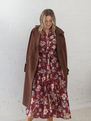 Hardin Coat - Chocolate