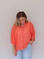 Mimi Blouse - Orange