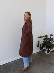 Hardin Coat - Chocolate