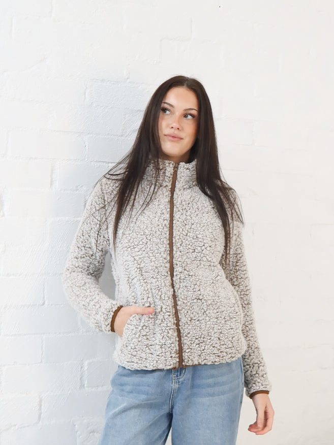 Heide Jacket- Tan Speck