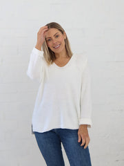 Sailah Knit - White
