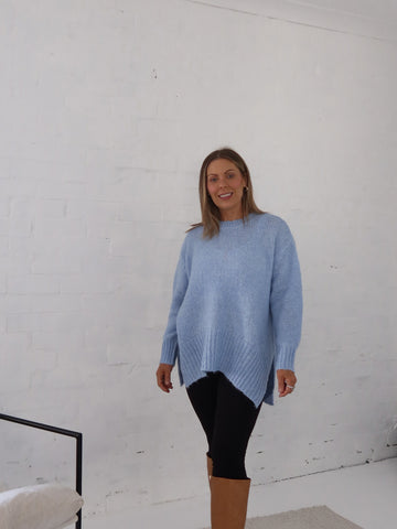 Bradley Knit - Blue