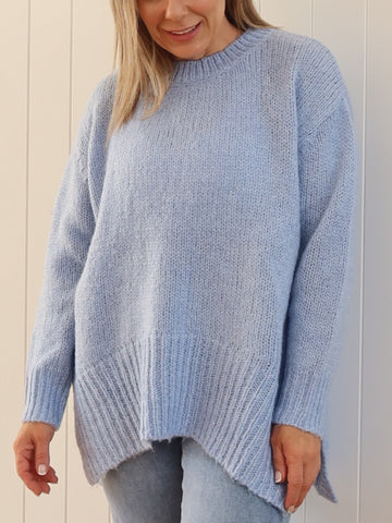 Bradley Knit - Blue