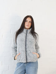 Heide Jacket- Grey Speck