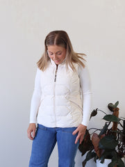 Luna Vest - Winter White