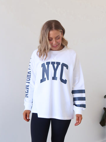 NYC Sweater - White