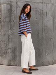 Austin Crop Barrel - White