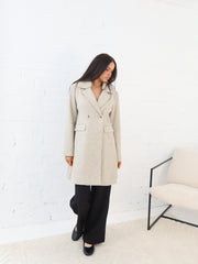 Madrid Coat- Taupe