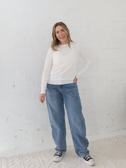 Robbie Knit Top - Off White