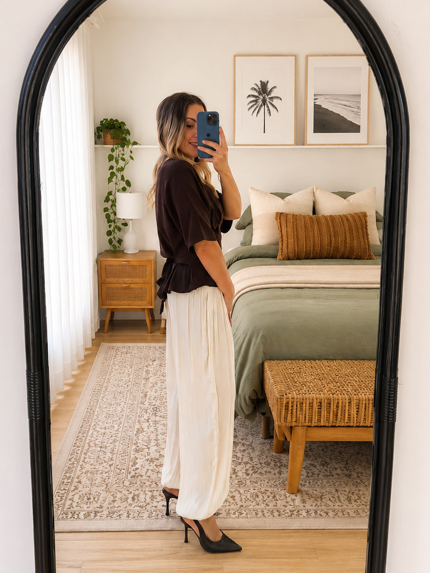 Henley Top- Chocolate