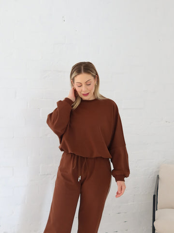 Sullivan Sweatshirt - Chocolate