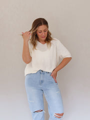 Mollie Top - Cream