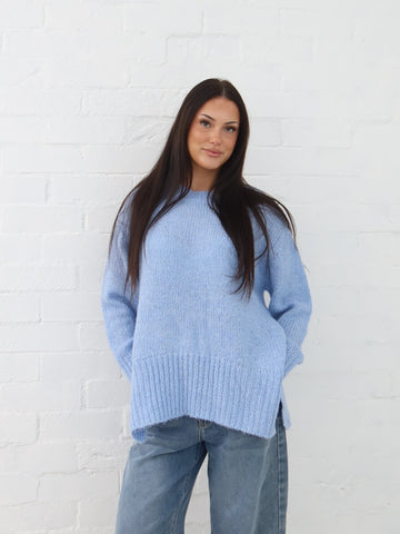 Bradley Knit - Blue