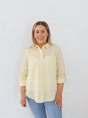 Emma Shirt- Lemon